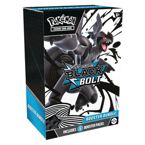 Pokémon Karten Karmesin & Purpur Schwarze Blitze Bundle mit 6 Booster Packs [DE]