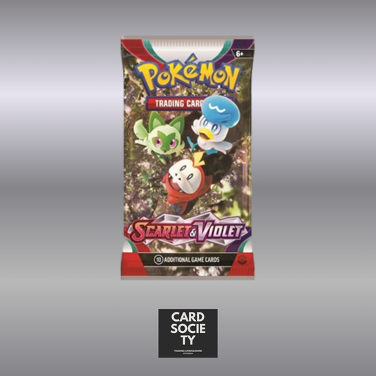 Pokemon Sammelkartenspiel Karmesin und Purpur Booster (EN)
