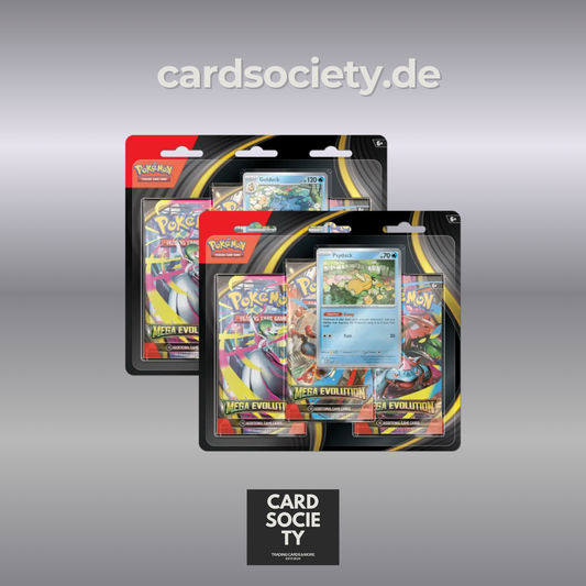 Pokémon Mega-Entwicklungen 3er Blister (EN)