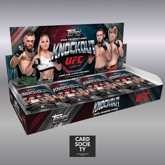 topps knockout hobby box 2025 UFC TRADIND CARDS